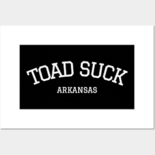 Toad Suck Arkansas Vintage Design Posters and Art